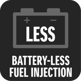 Battery-less fuel injection