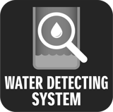 Water detecting system Water detecting system