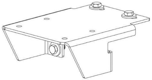 Winch Mount kit Kawasaki 4