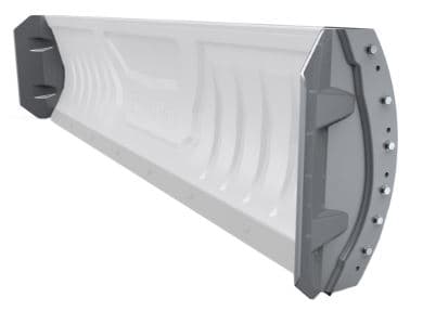 Snow plow blade Wings