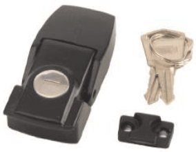 Key Lockabe Latch Metal