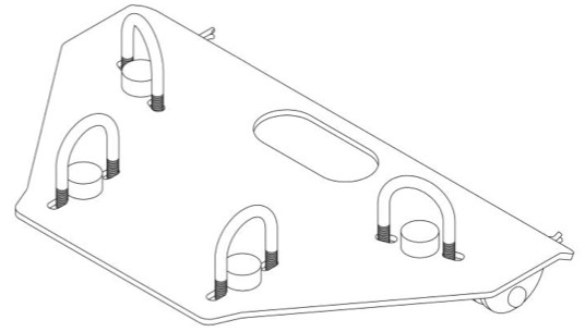 Mid Mount kit Honda Rancher