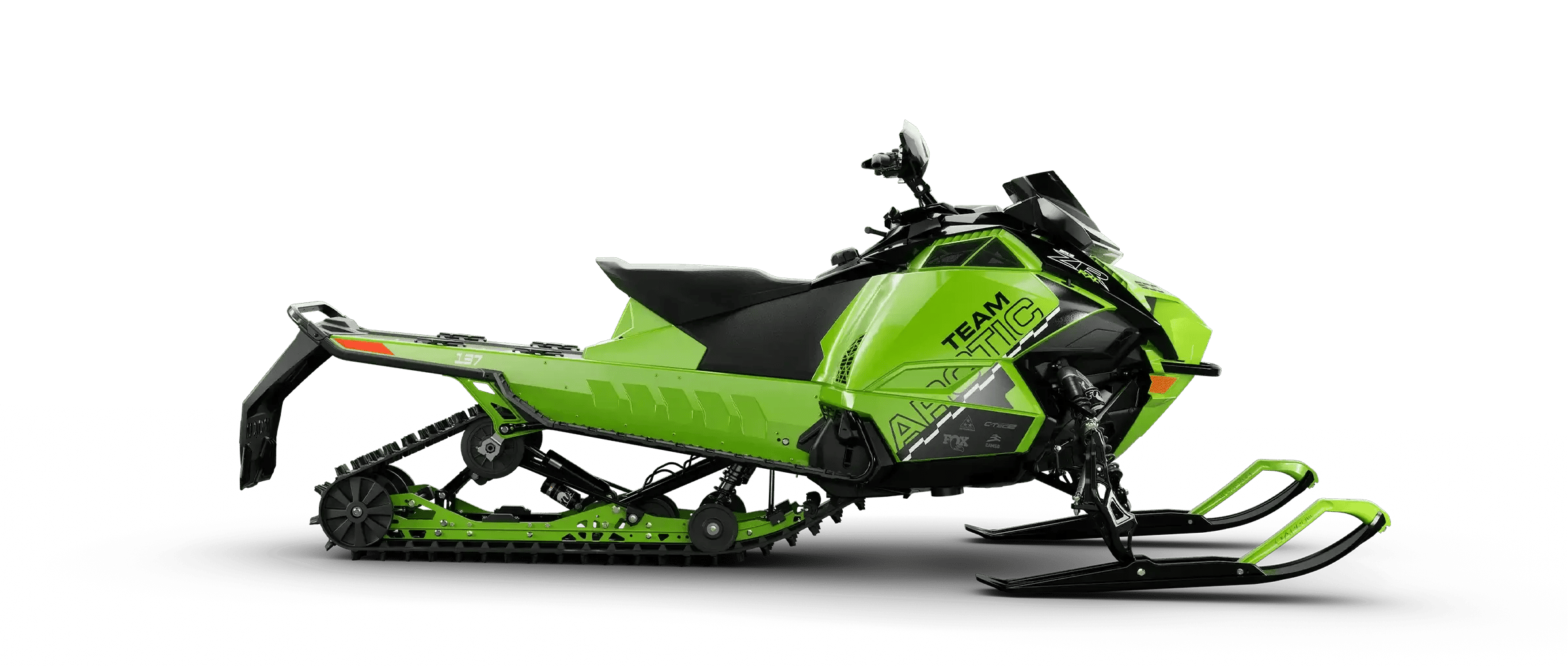 ZR 600 R-XC EPS i grønn, sett fra siden