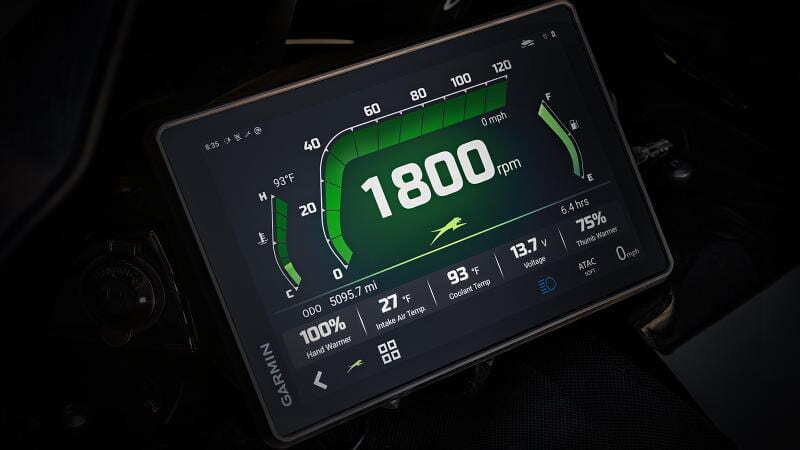 Arctic Cat G8-display