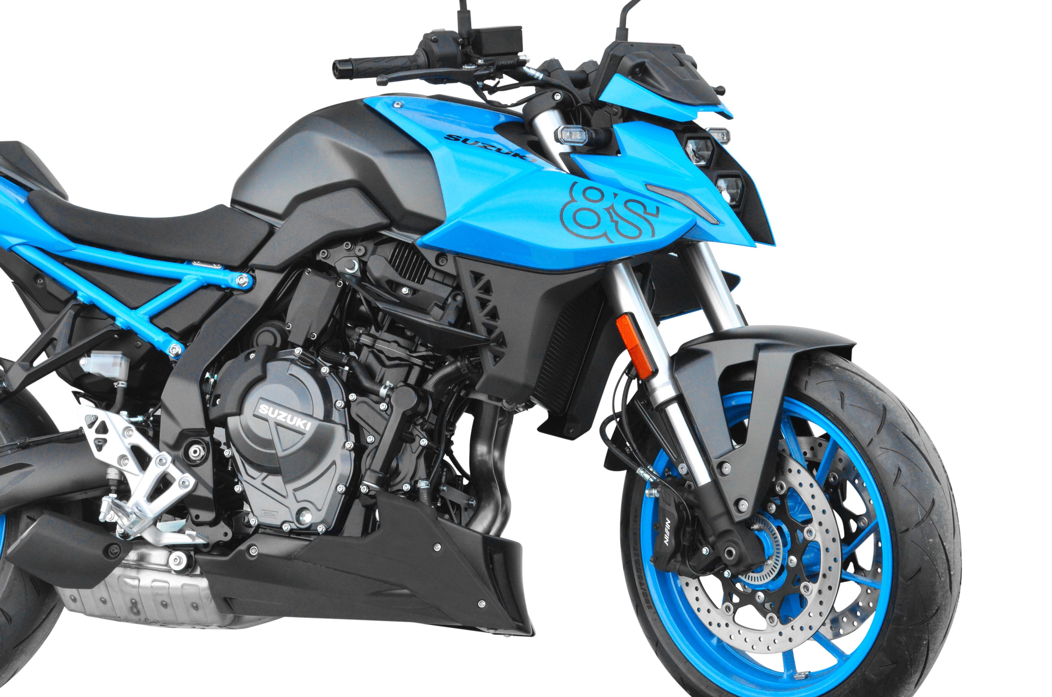 GSX-8S Belly pan KGL sort