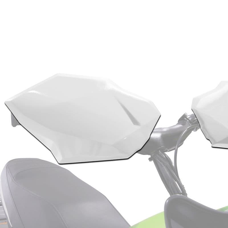 Handguards kit white 2018-2027 ZR 200