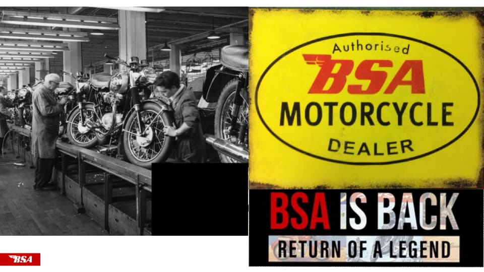 Pressemelding 22.3.2023: Erling Sande starter opp som importør av BSA Motorsykler