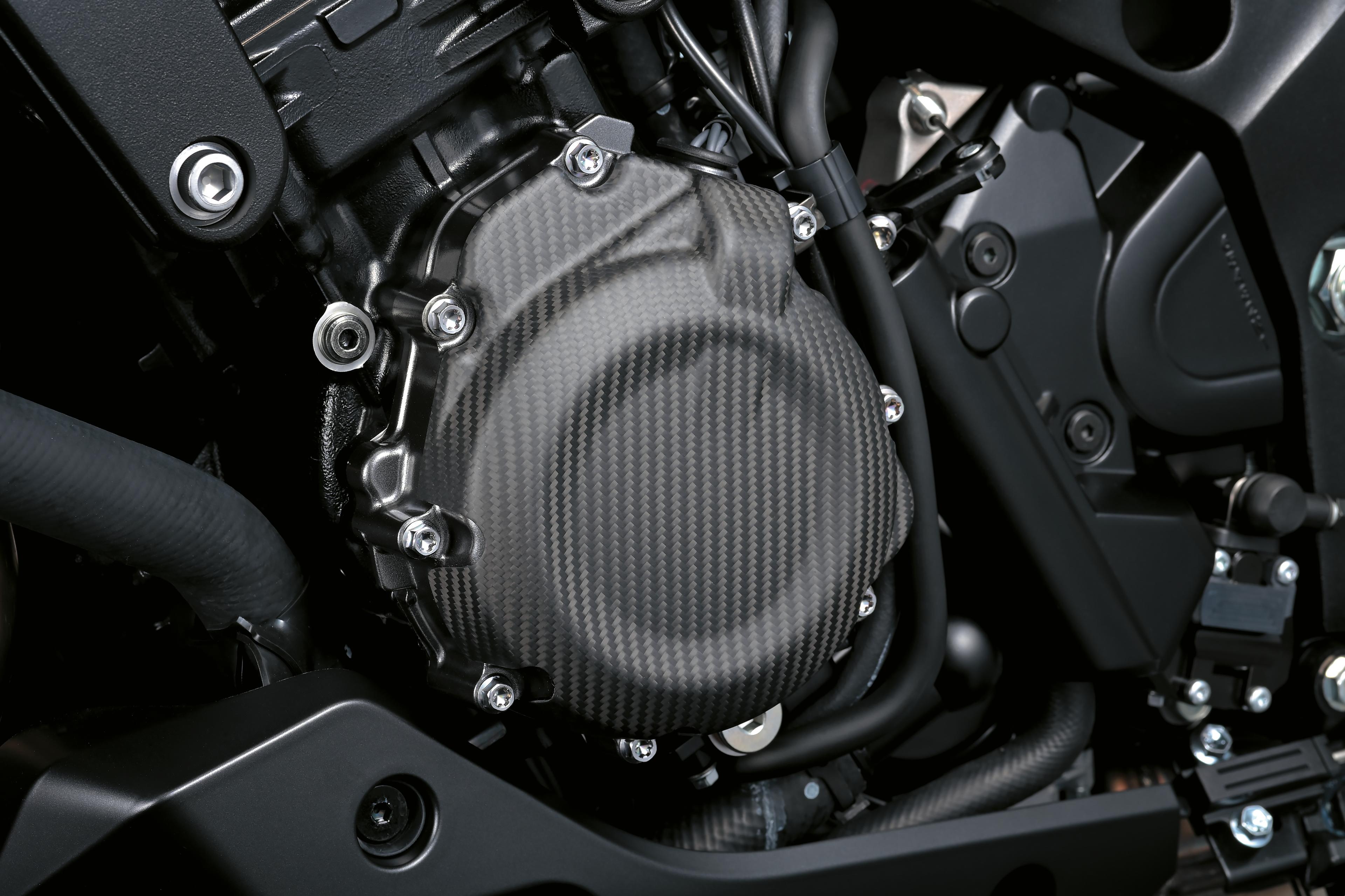 Carbon alternator cover