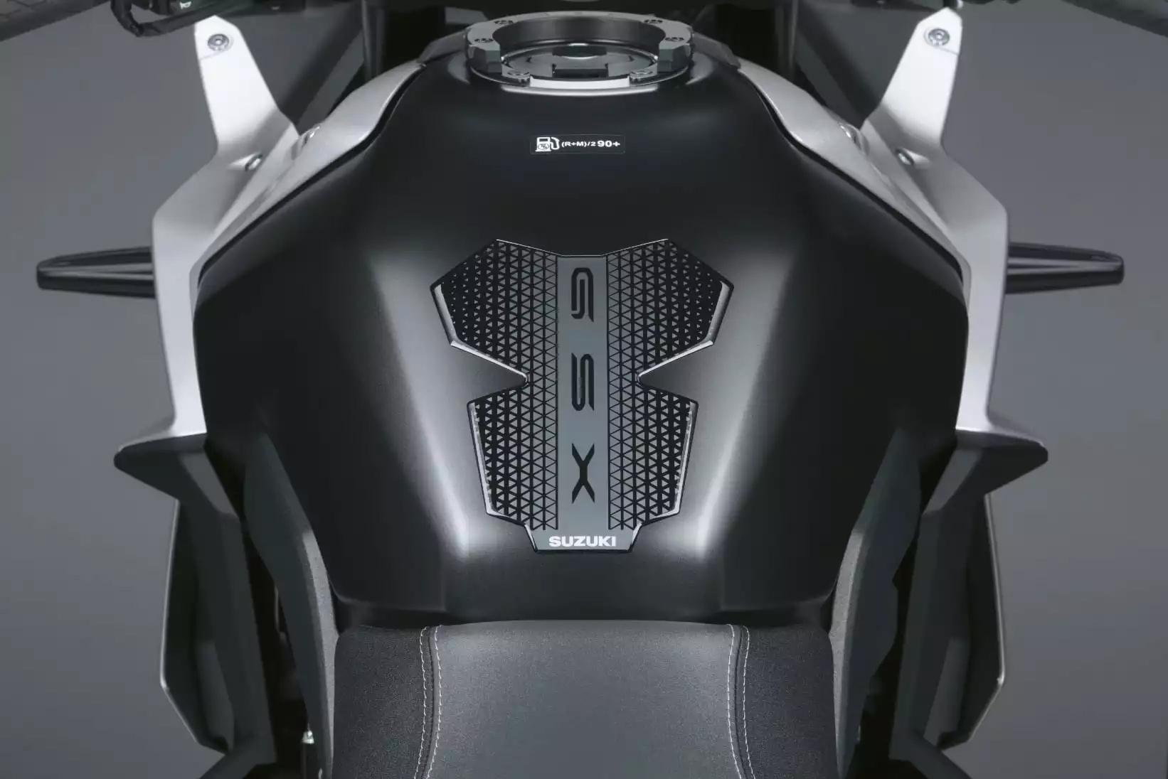 Fuel Tank Pad Black/Gray