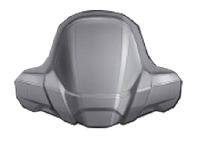 Vindskjerm front