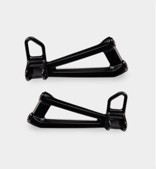 Black Passenger Mounts