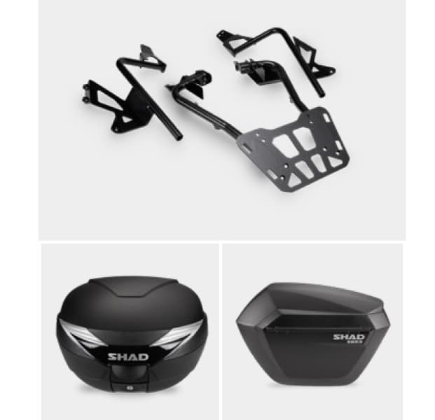 SR/F FULL RACK & SHAD CASE KIT